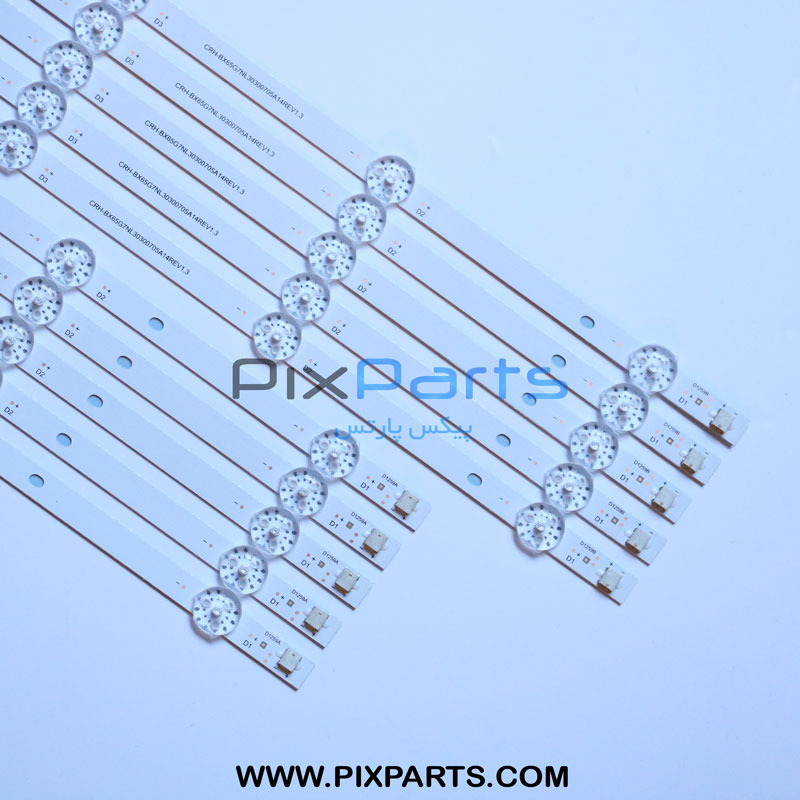 بک لایت تلویزیون جی پلاس 65 اینچ 65LU722 نور سفید